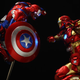 Illustration for article titled Sentinel Shows Off A Whole Legion Of Awesome Iron Man Figures